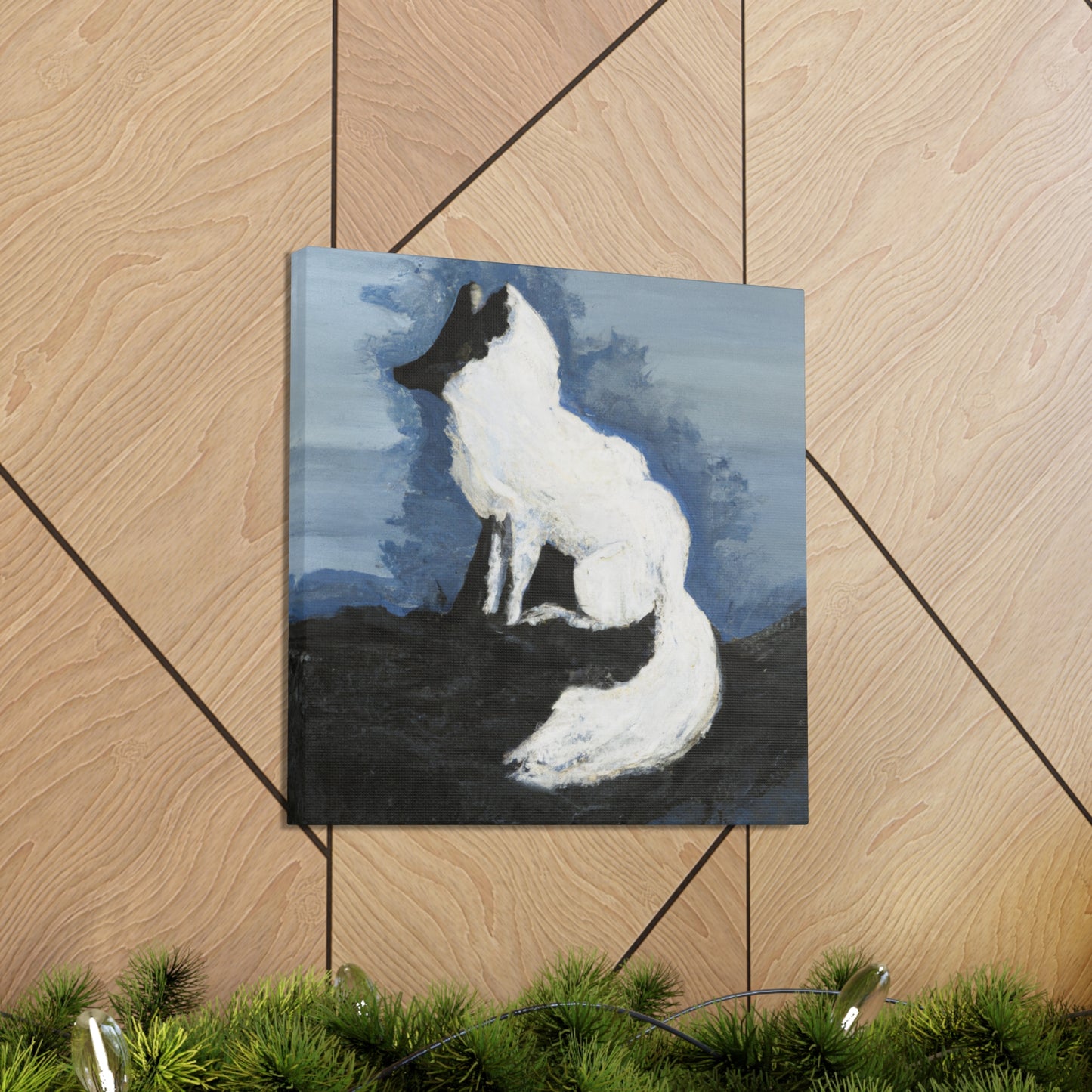 Arctic Fox Symphony - Canvas