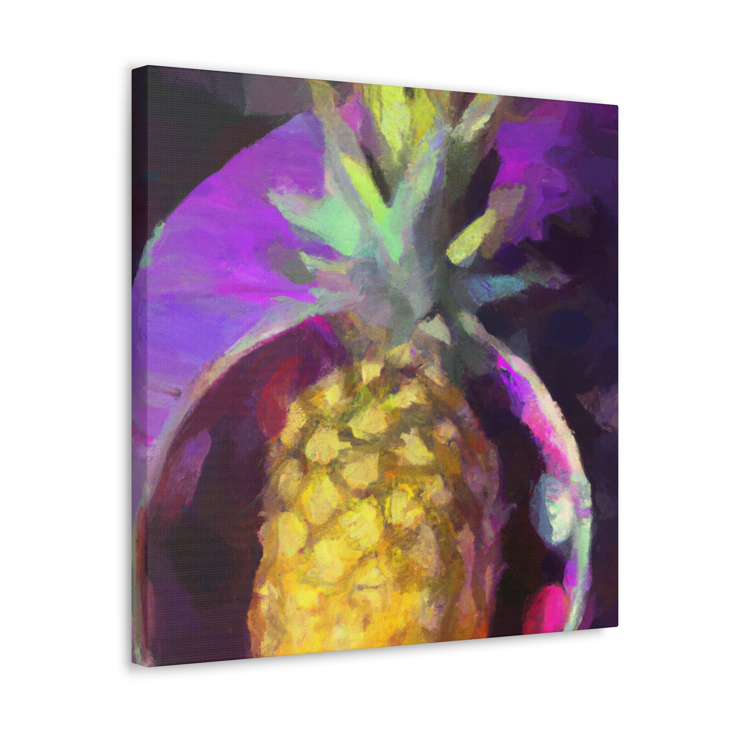 "Pineapple in Impressionism" - Canvas