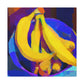 Bananas in Neoclassicism - Canvas