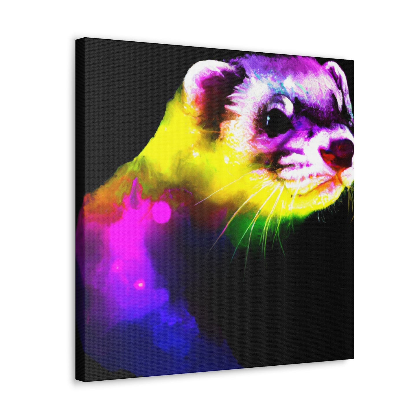 Ferret in the Wilderness - Canvas