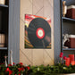 Vinyl Record Deco Style - Canvas