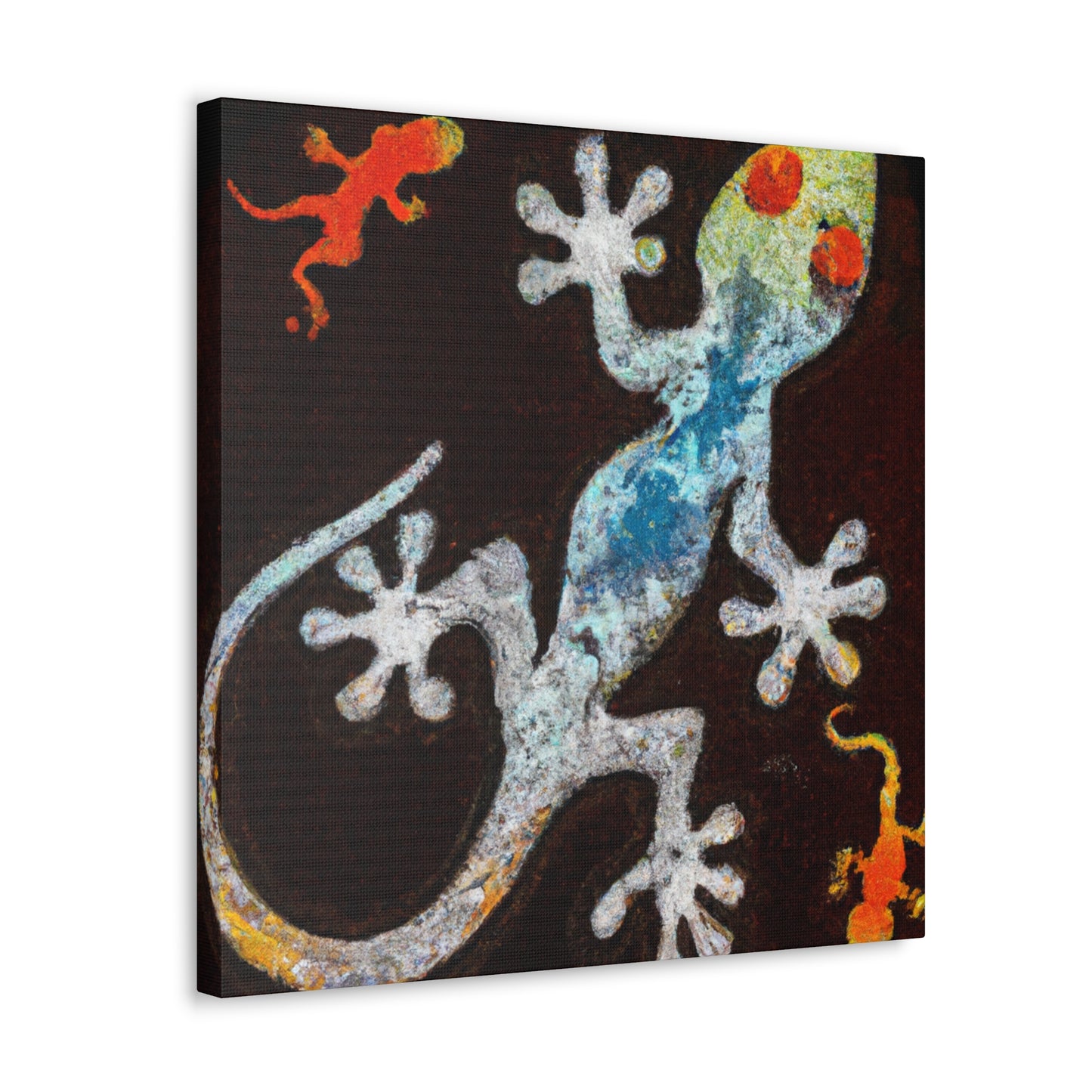 Lizard Eternal Patience - Canvas