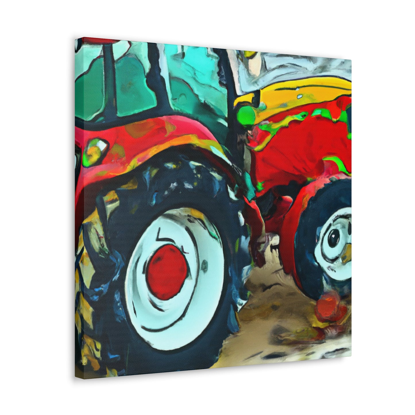 Agricultural Tractor Vision - Canvas