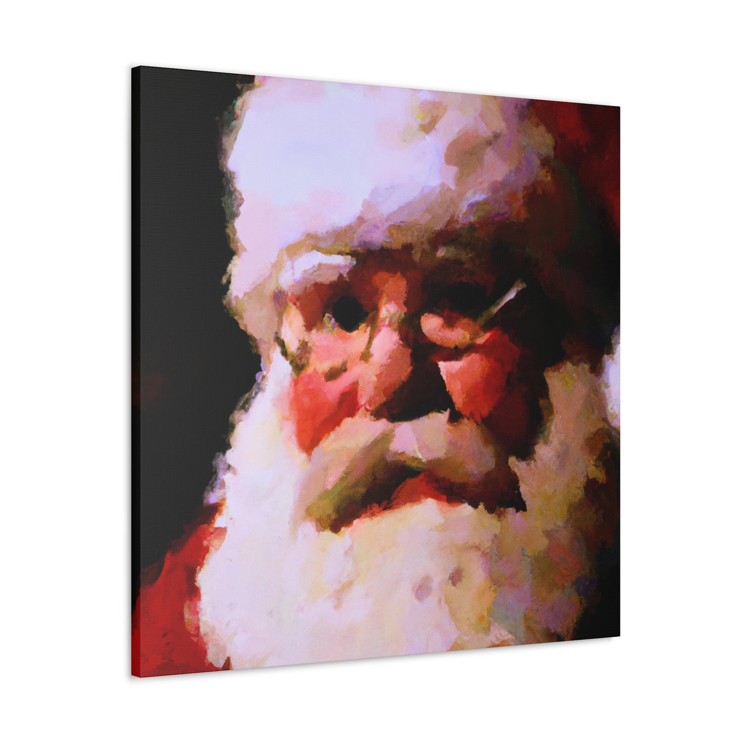 Santa's Holiday Sparkle - Canvas