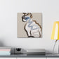 "Devon Rex Minimalism" - Canvas