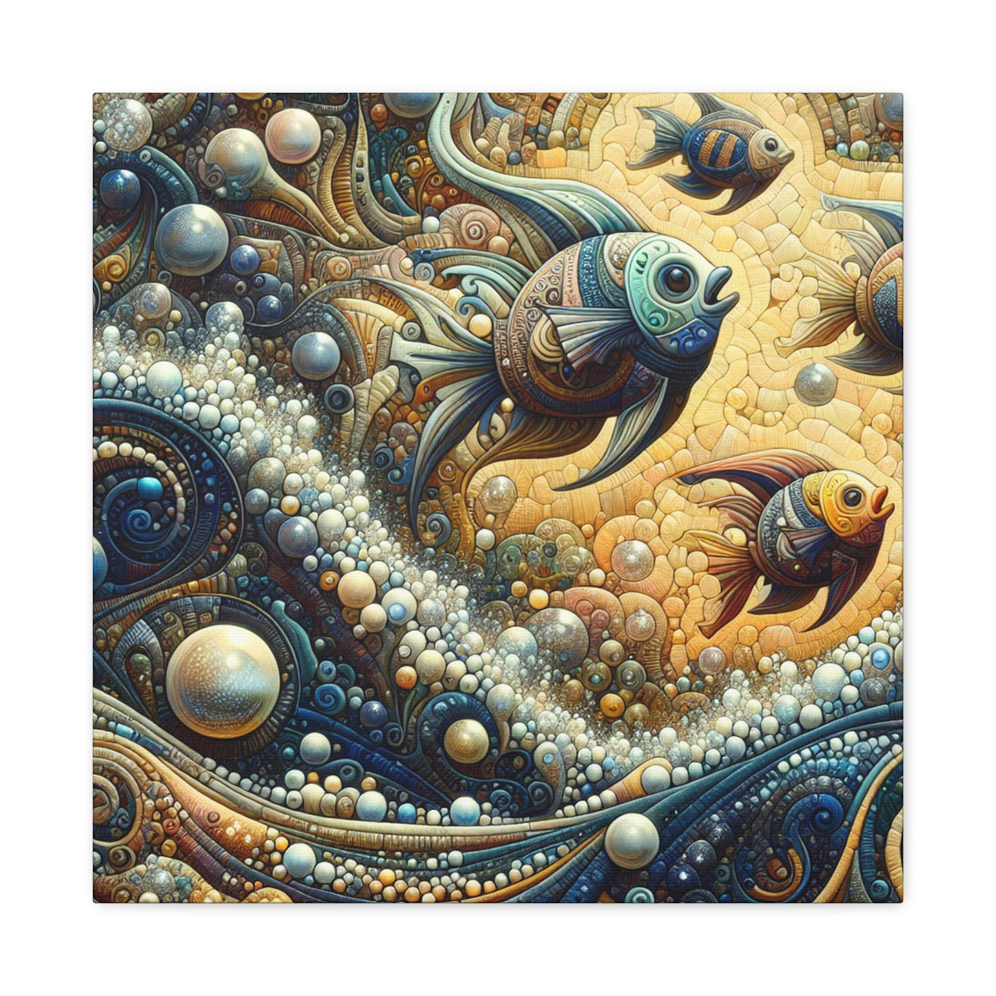 "Sublime Aquatic Serenity" - Canvas