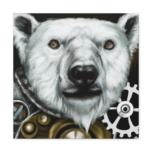 Polar Bear Steampunk Dream - Canvas