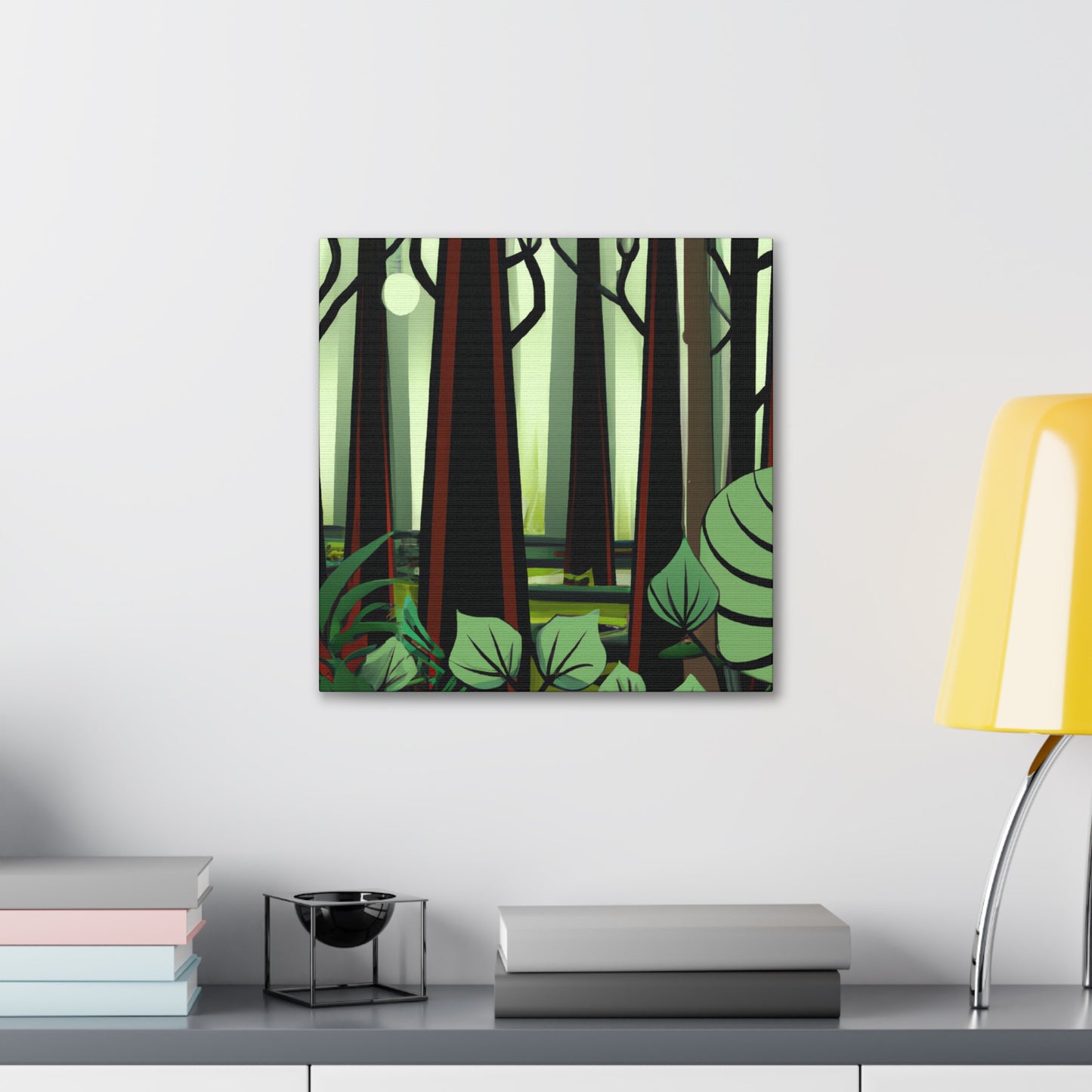 "Forest of Gilded Glamour" - Canvas