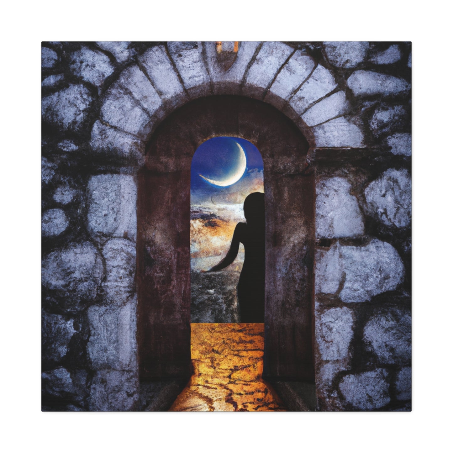 Enchanted Dreamscape Scene - Canvas