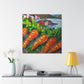 Carrots in Impressionism - Canvas