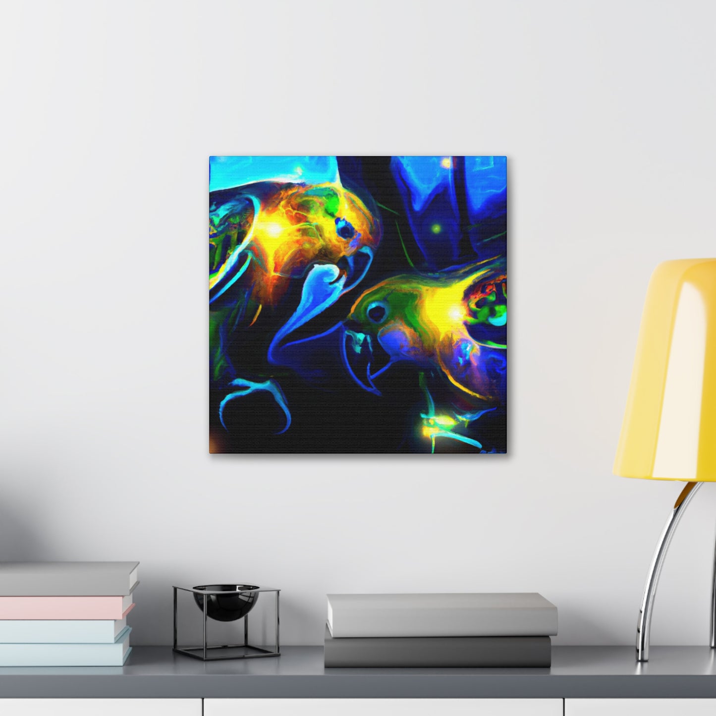 Pionus Fantasia Dreaming - Canvas