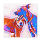 Ridgeback in Expressionism - Canvas