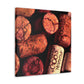 "Corks of Wine Ablaze" - Canvas