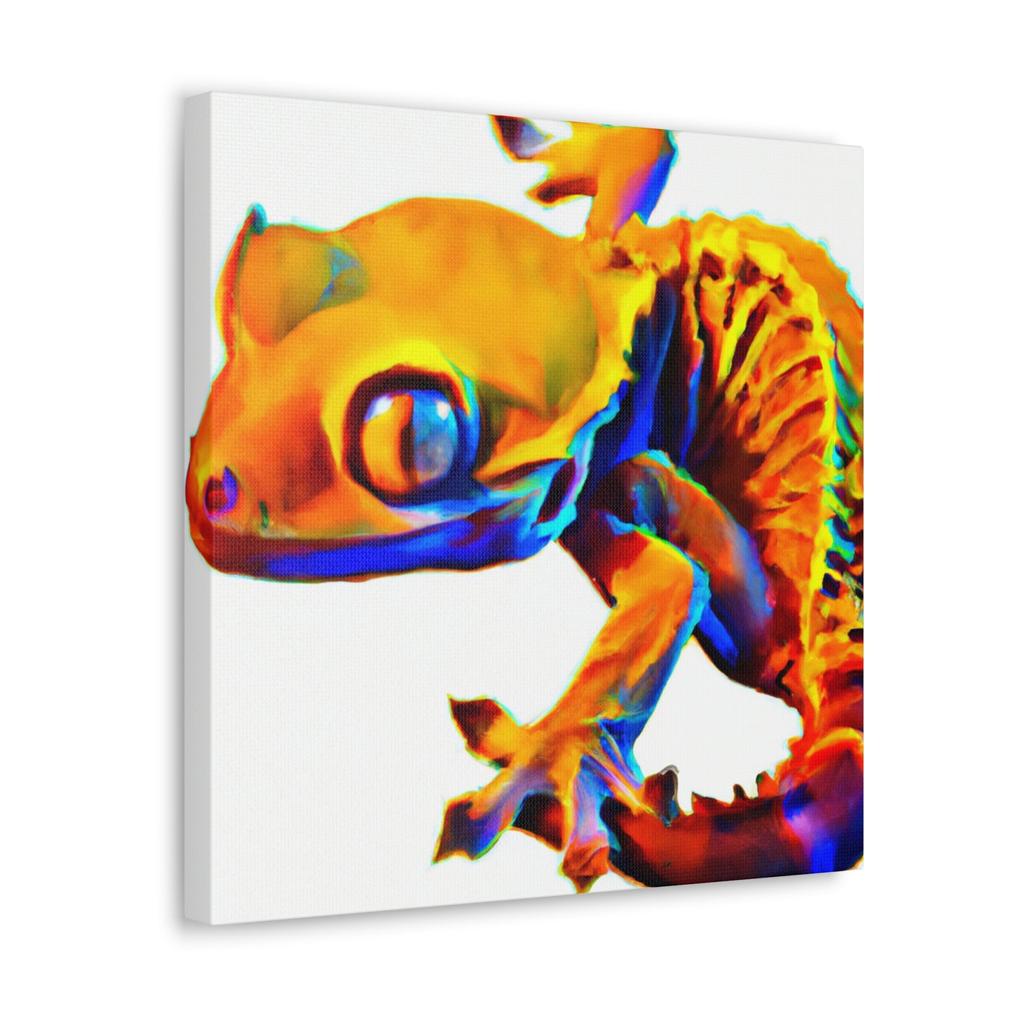 Crested Gecko Reflection - Canvas