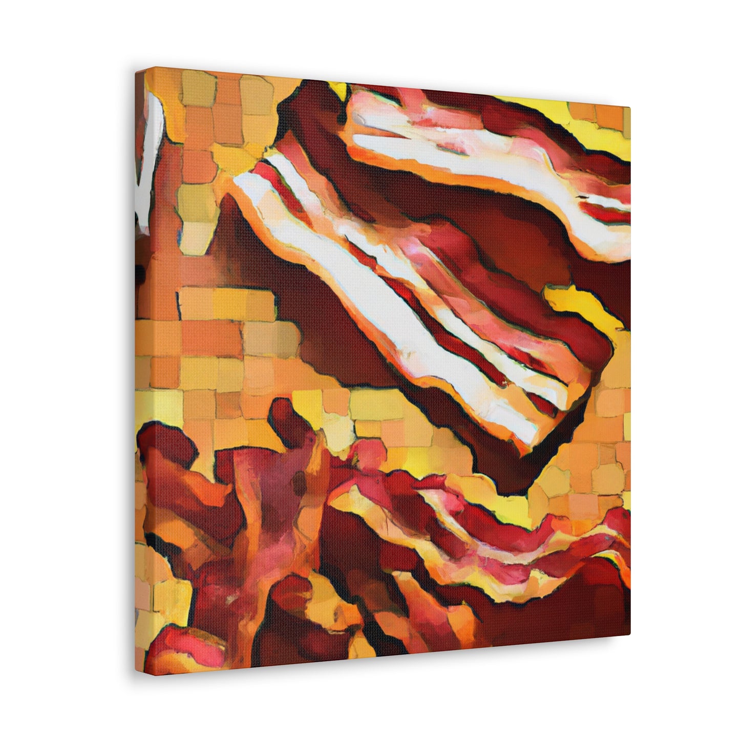 Bacon in Art Deco - Canvas