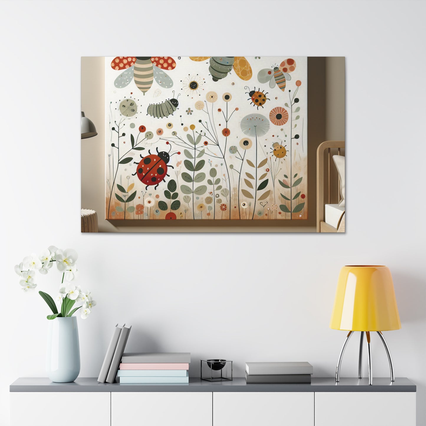 Whimsical Nature's Symphony - Canvas