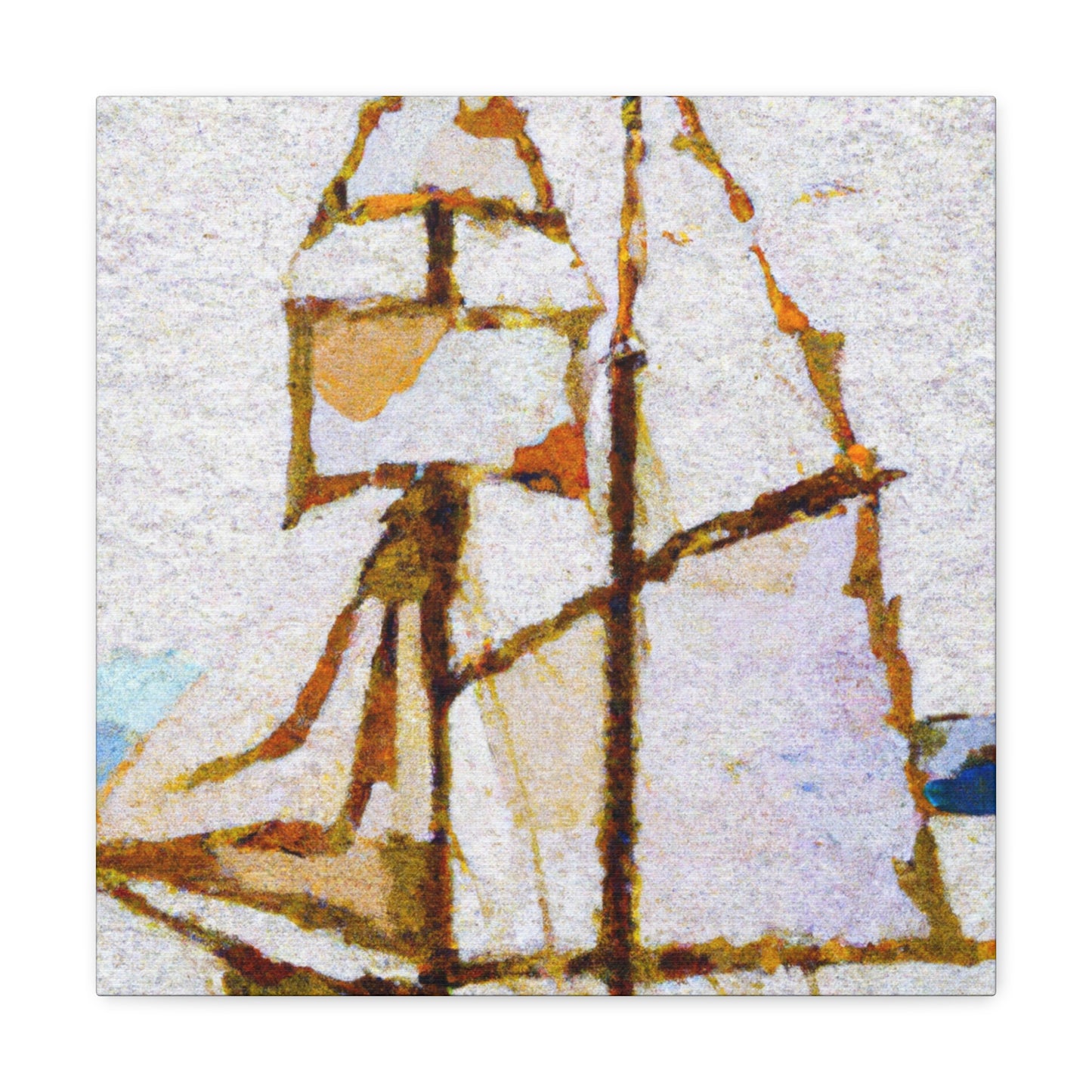 Sailboat on the Horizon - Canvas