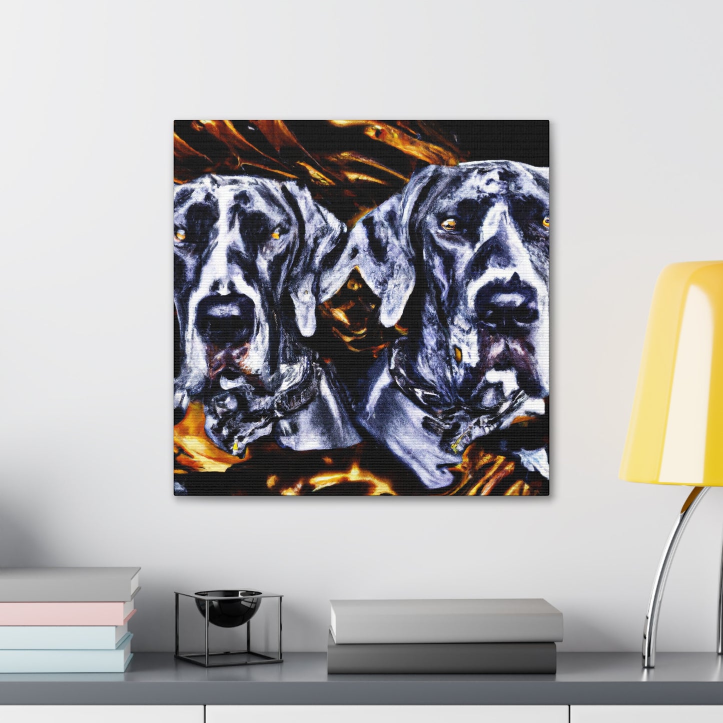 Great Dane in Dreamland - Canvas