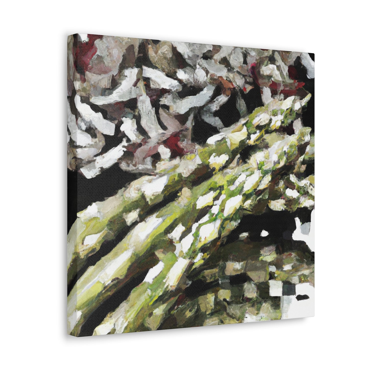 "Asparagus in Springtime" - Canvas