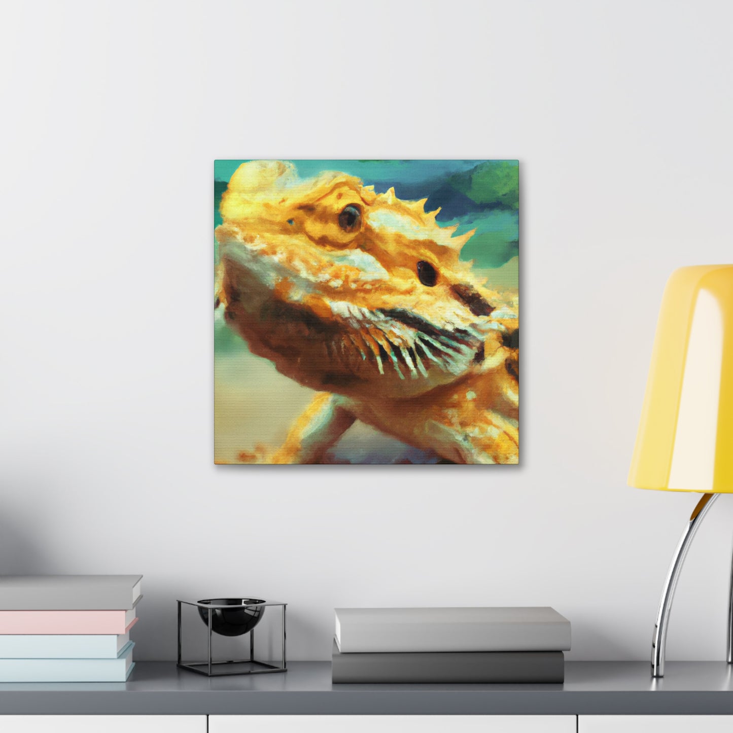 Bearded Dragon Majesty - Canvas