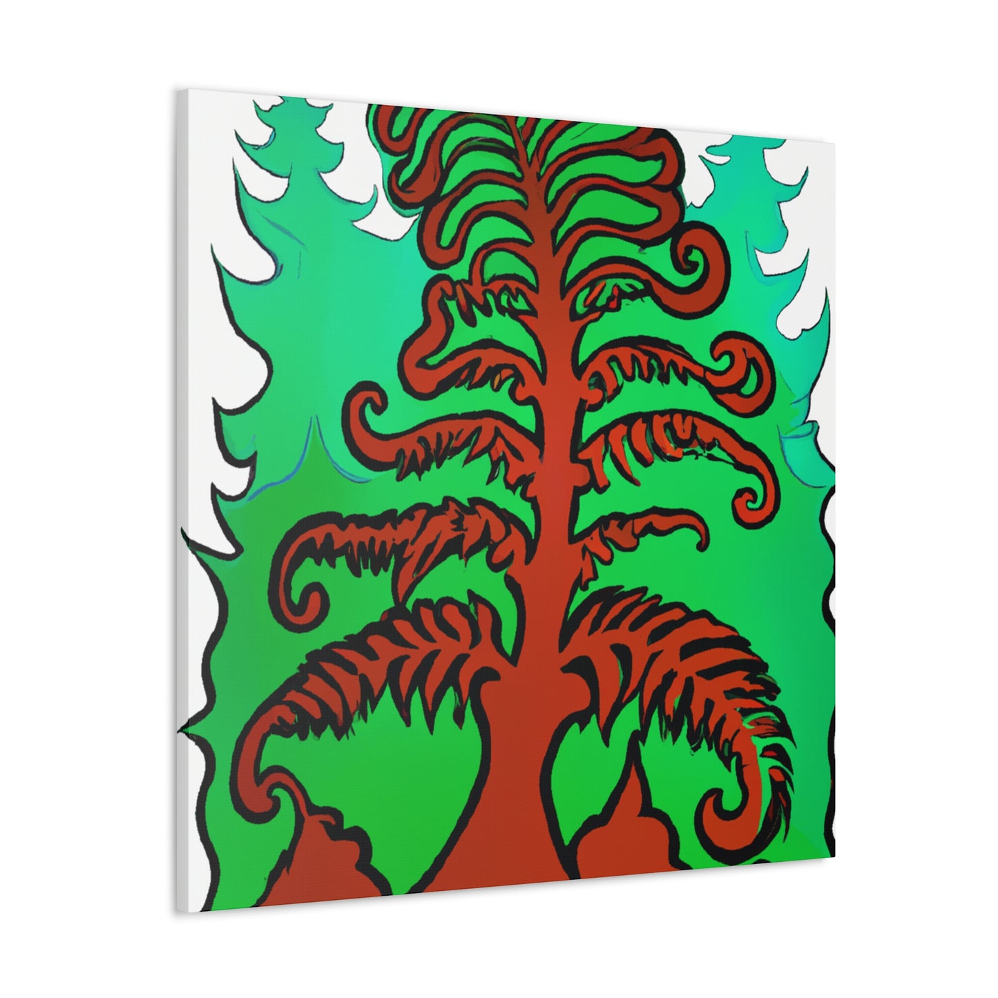 Redwood Majesty Awaits - Canvas