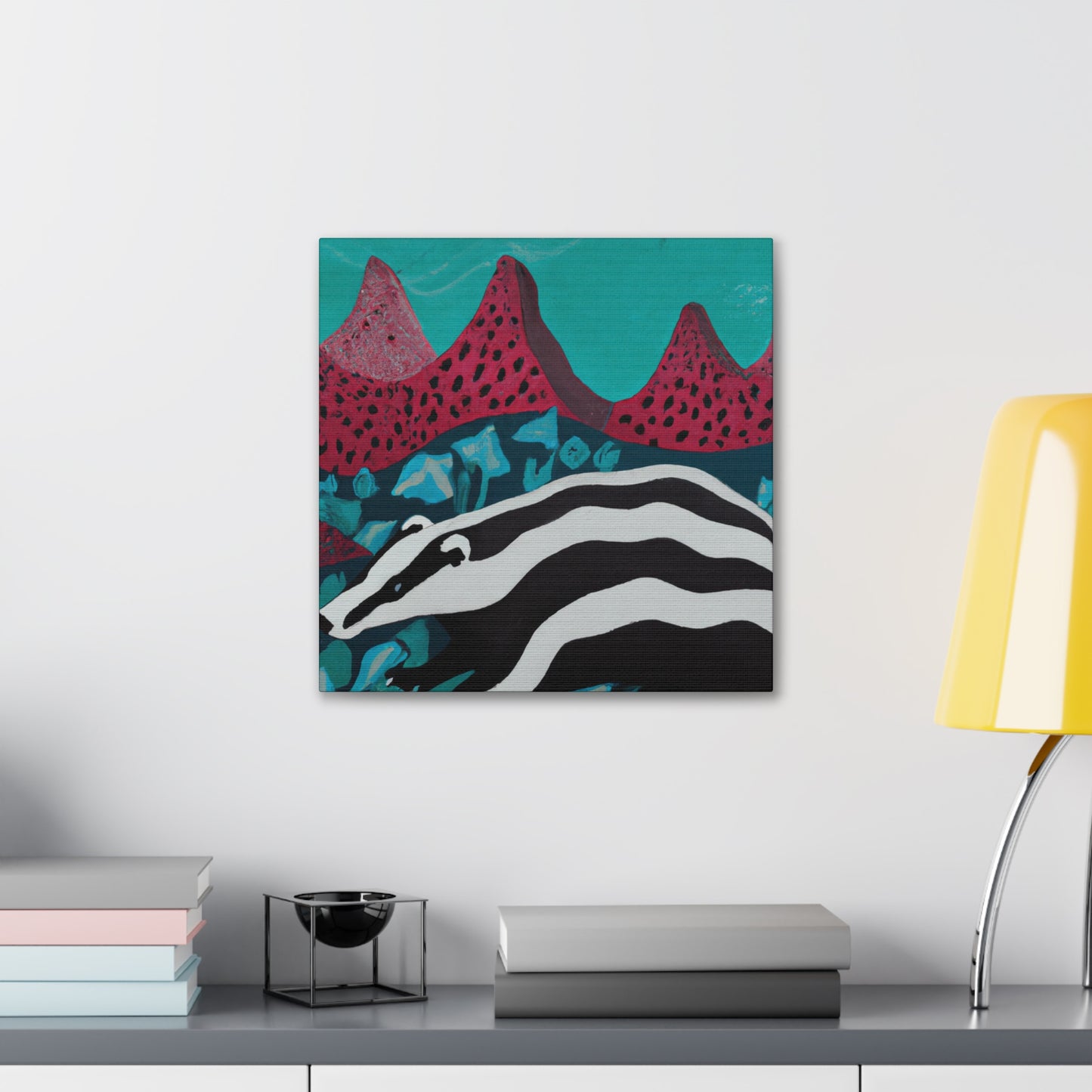 Badger By The Bay - Canvas