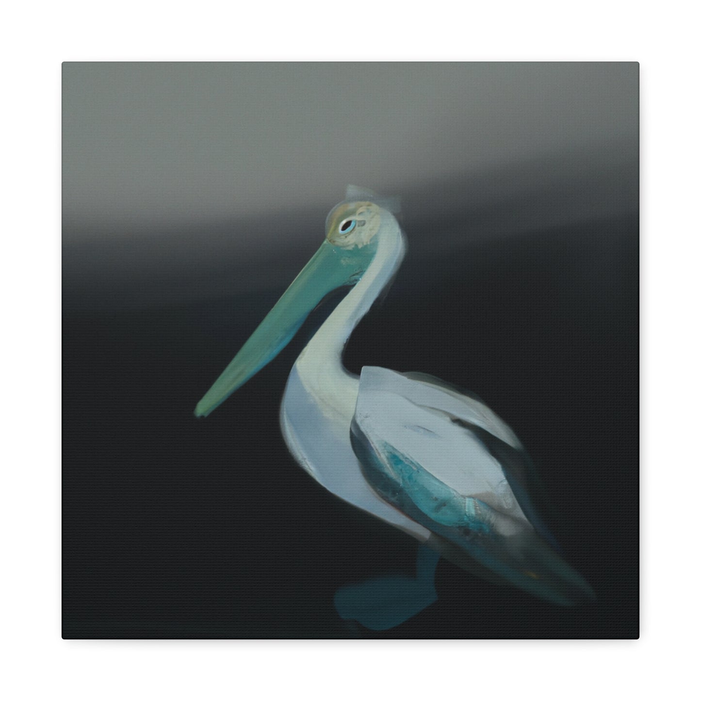 Pelican in Expressionism - Canvas