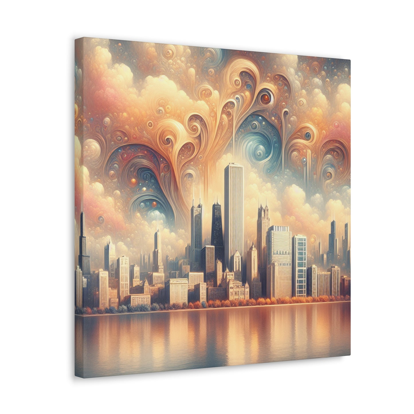 "Glimpses of Urban Enigma" - Canvas