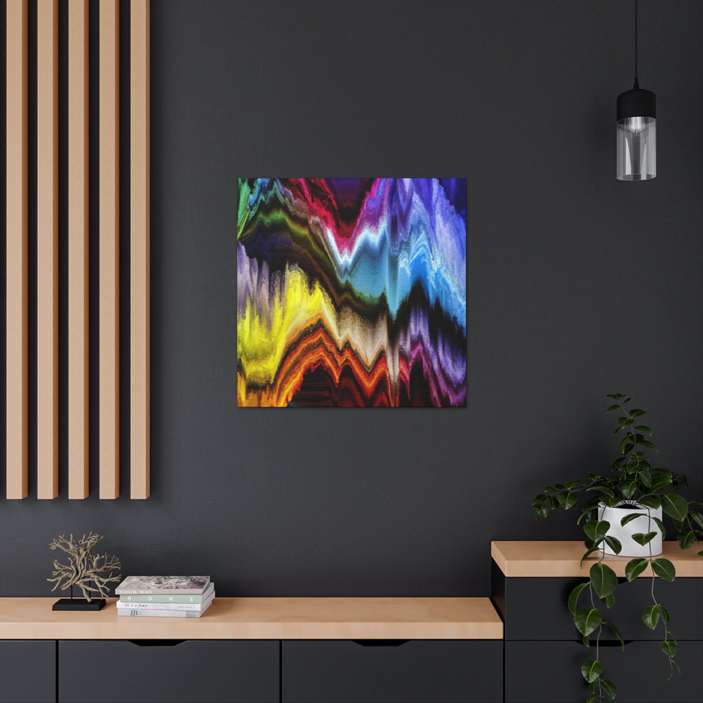 Acoustic Wave Symphony - Canvas