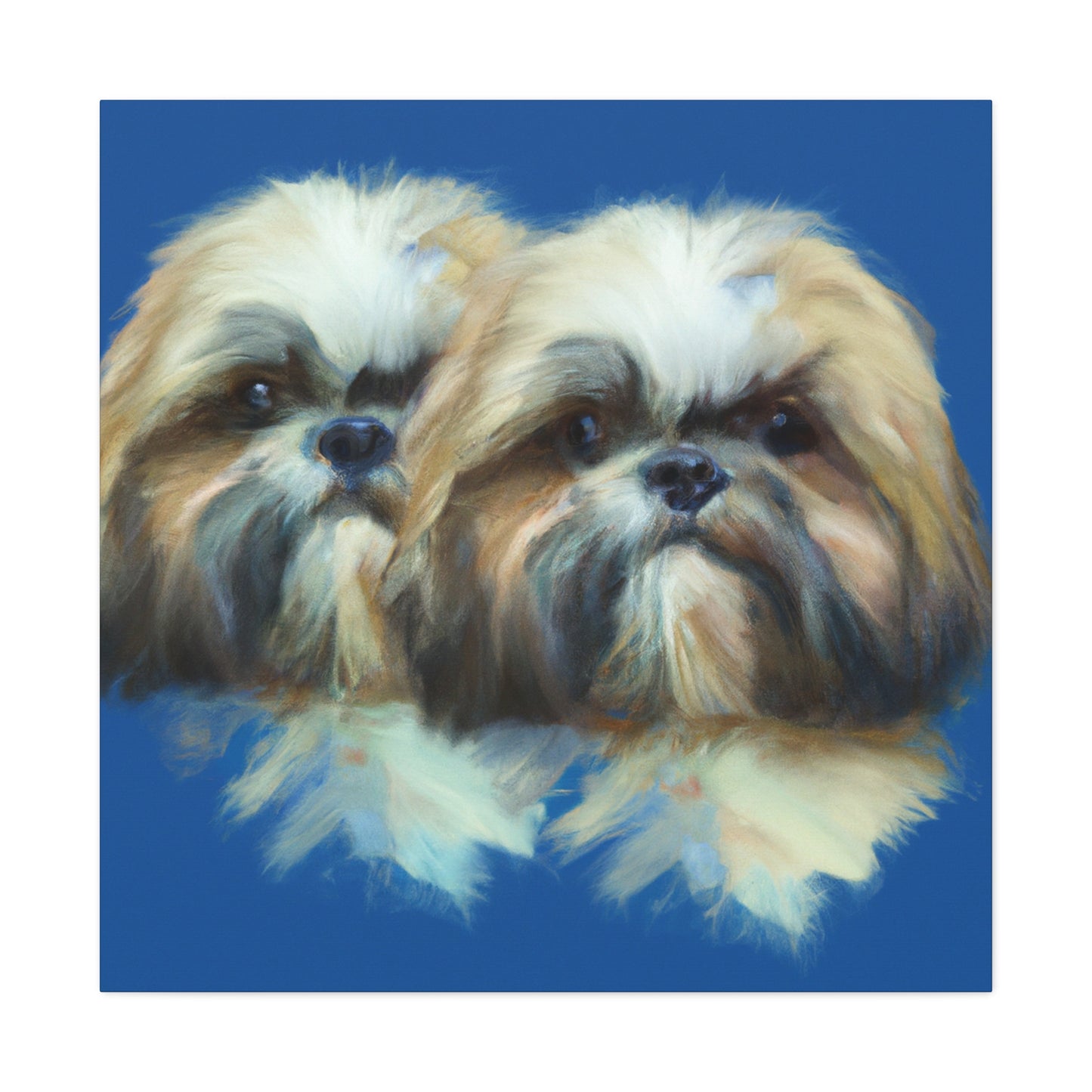 "Shih Tzu Hyperrealism" - Canvas