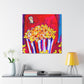 "Popcorn in Abstraction" - Canvas