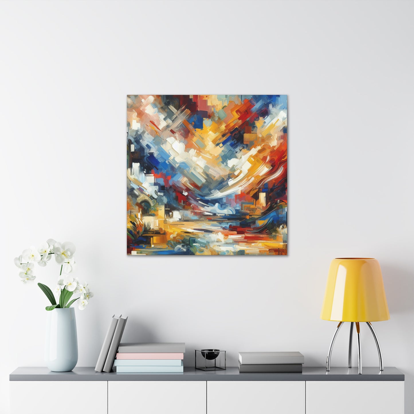 Ethereal Meadow Serenade. - Canvas