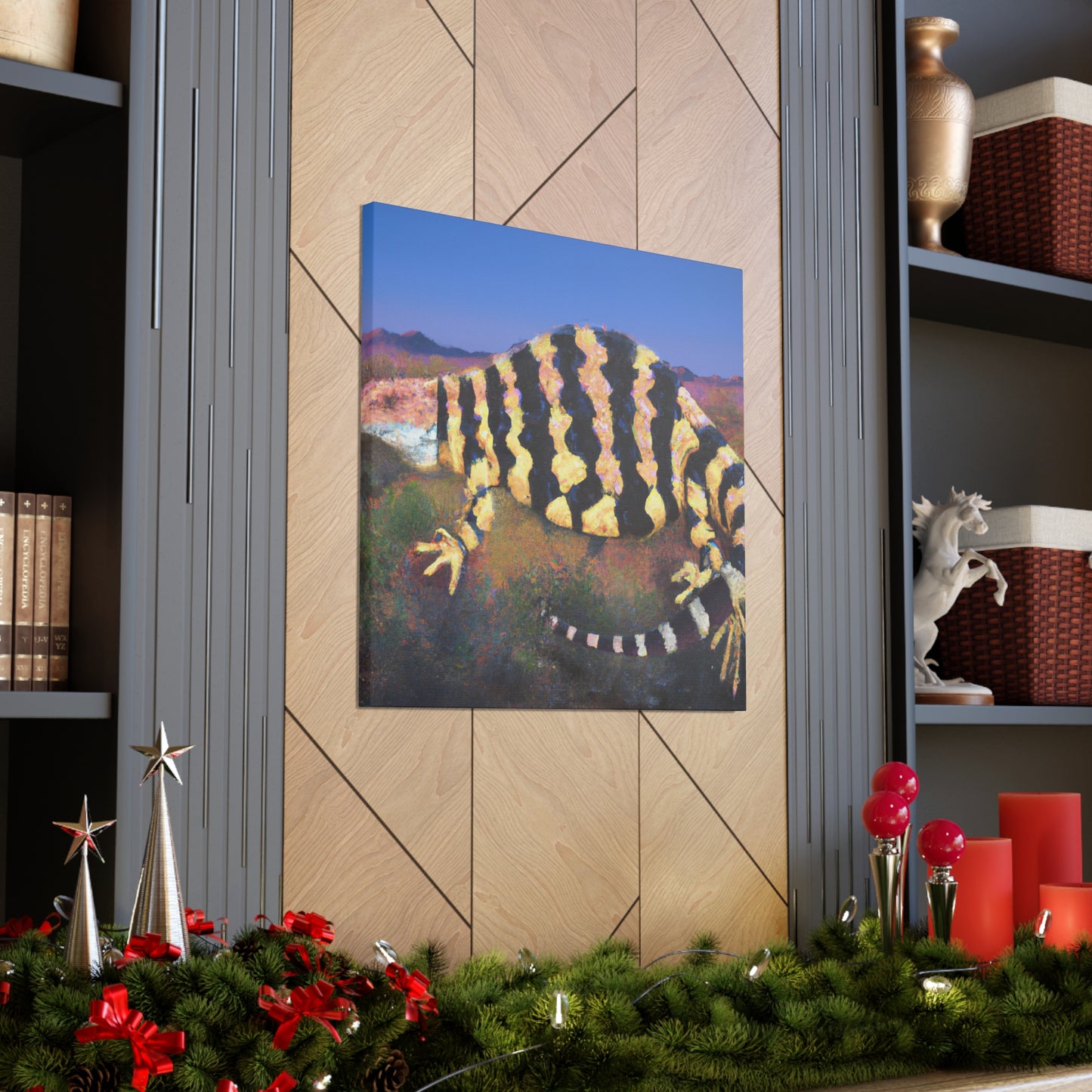 Gila Monster Surrealism - Canvas