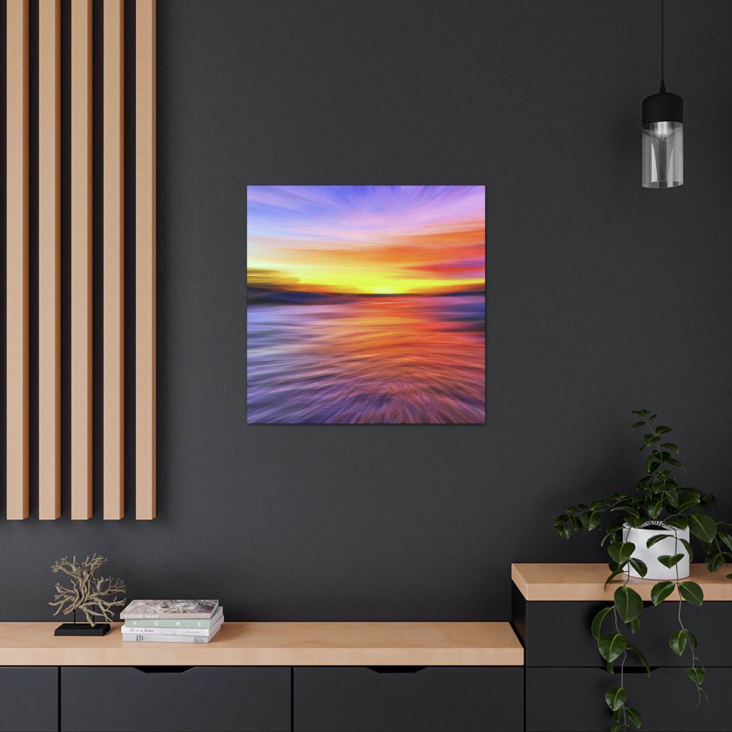 Ocean Sunrise Glows - Canvas