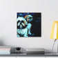 "Shih Tzu's Delightful Dance" - Canvas