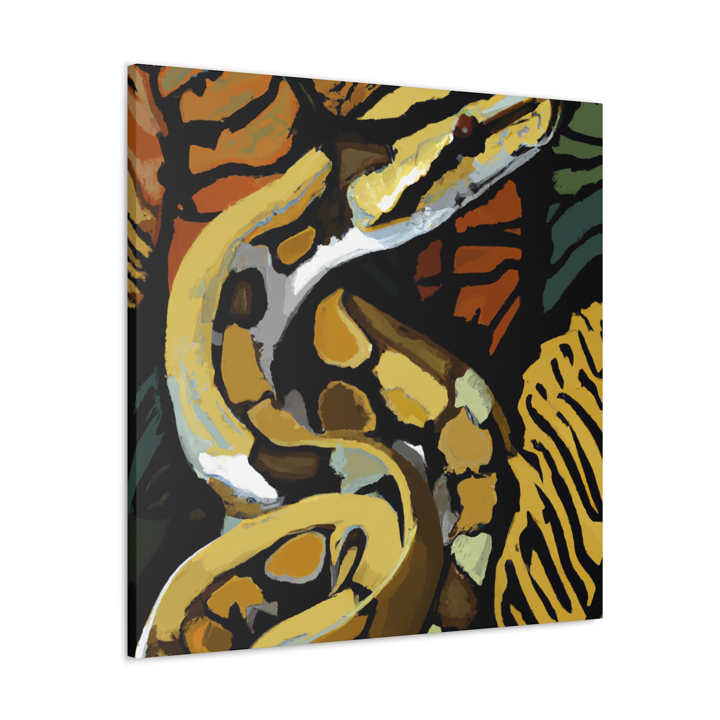 "Ball Python Conundrum" - Canvas