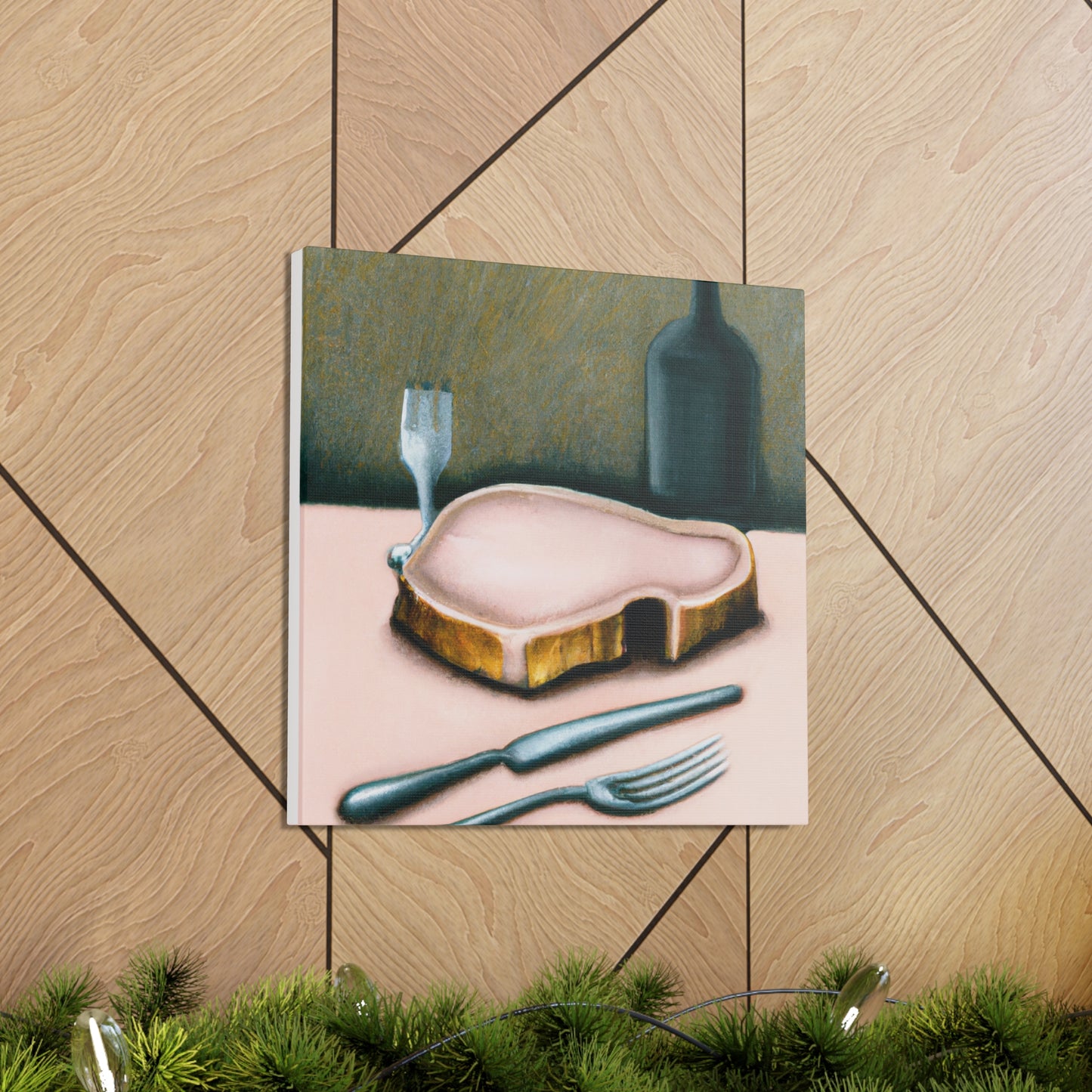 Steak in Surreality - Canvas