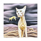 Caracal in Surrealism - Canvas