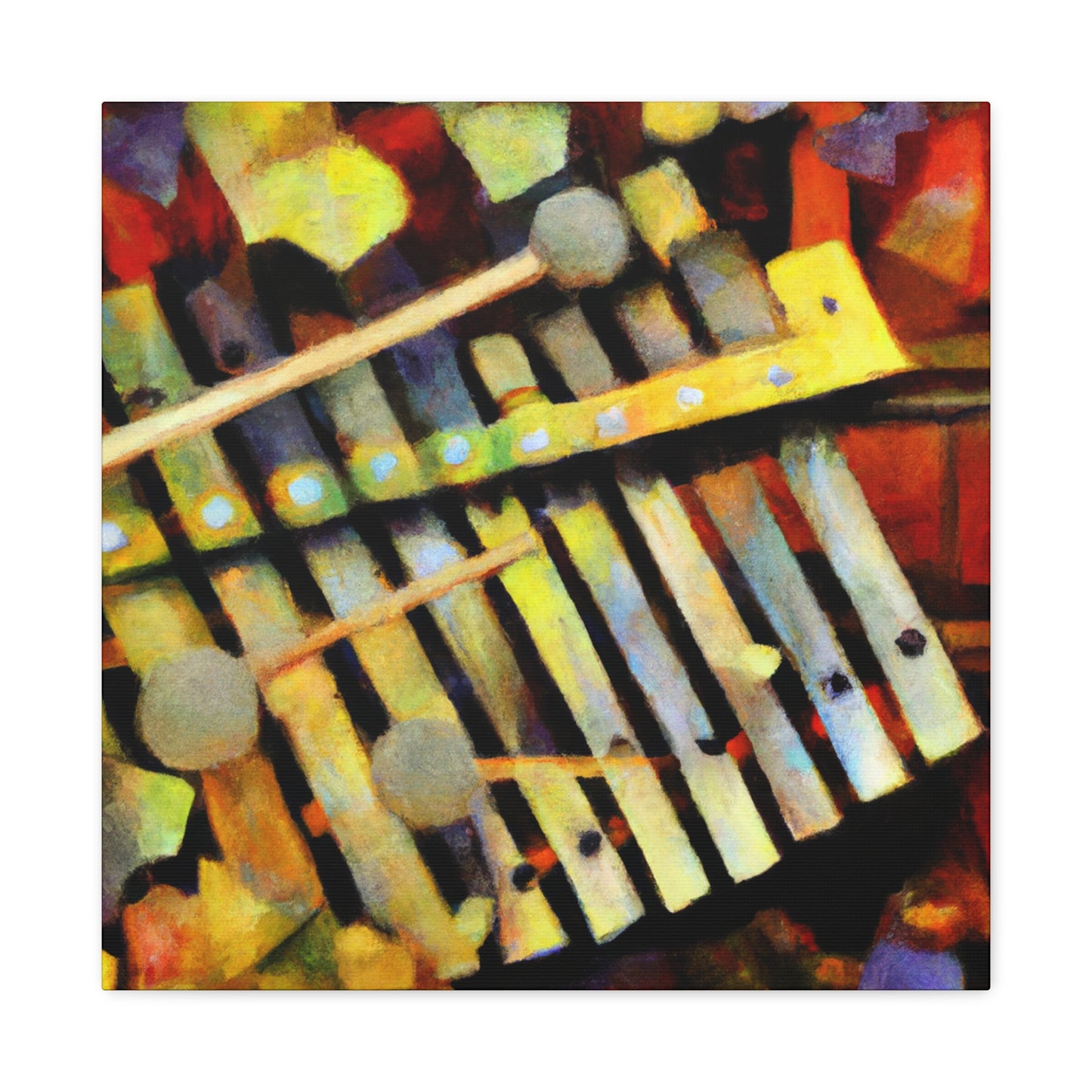 Xylophone in Impressionism - Canvas