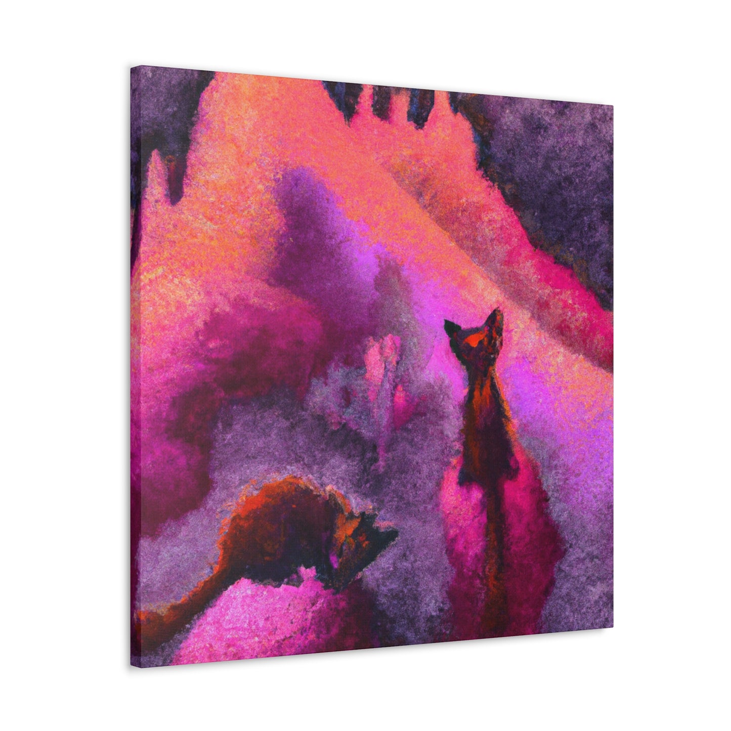 Marten in Surreal Land - Canvas