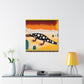 "Gila Monster Glamour" - Canvas