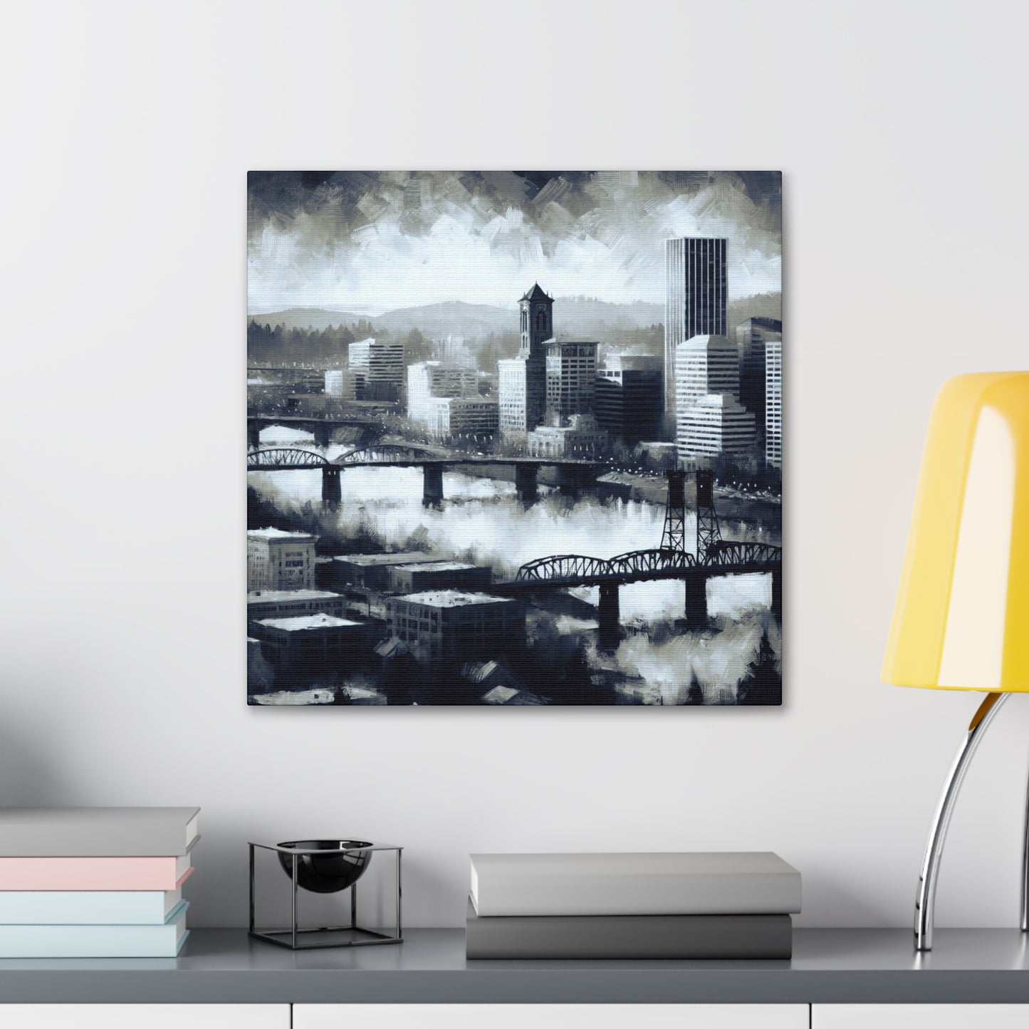 "Enchanting Portland Skies" - Canvas