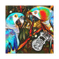 Macaws in Dreamland - Canvas