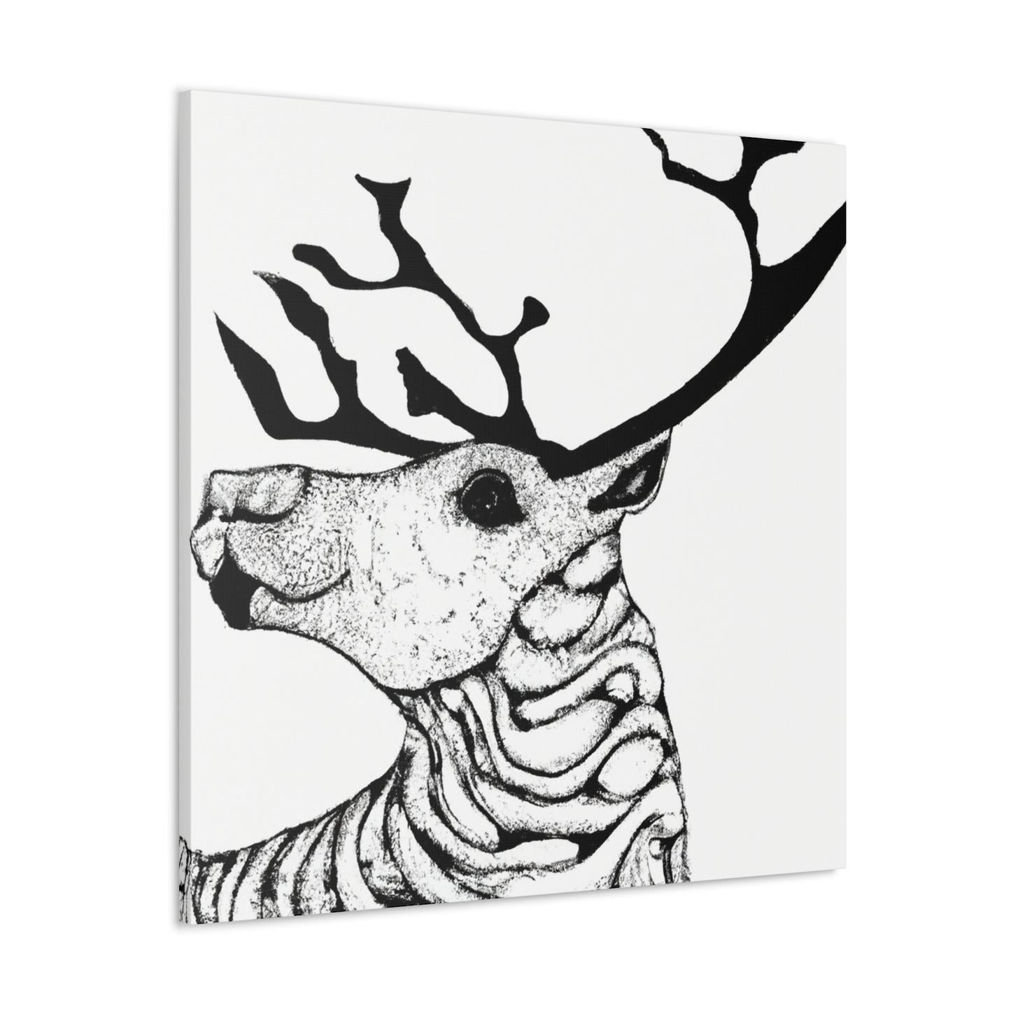 Reindeer in Dreamscape - Canvas