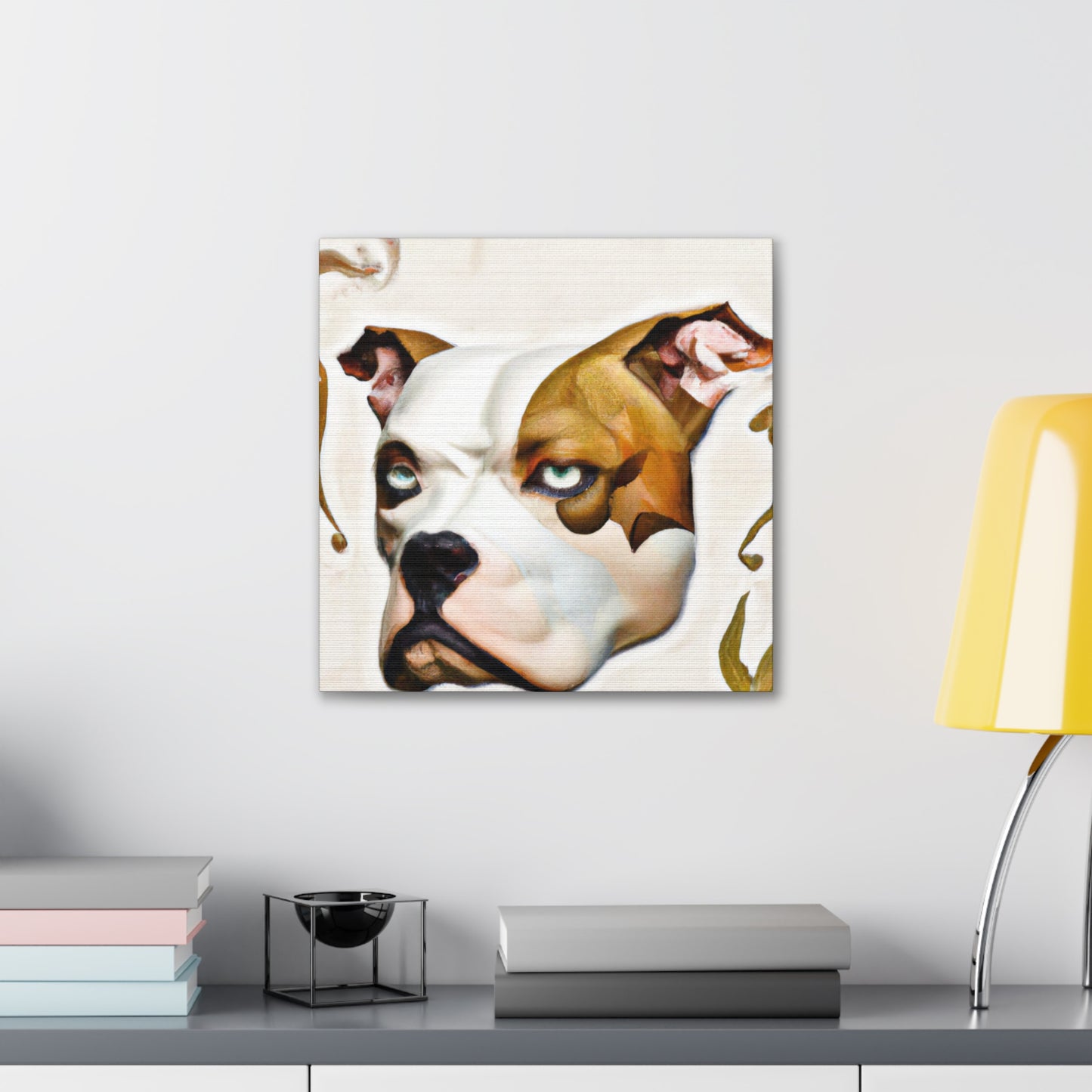 "American Bulldog Splendor" - Canvas