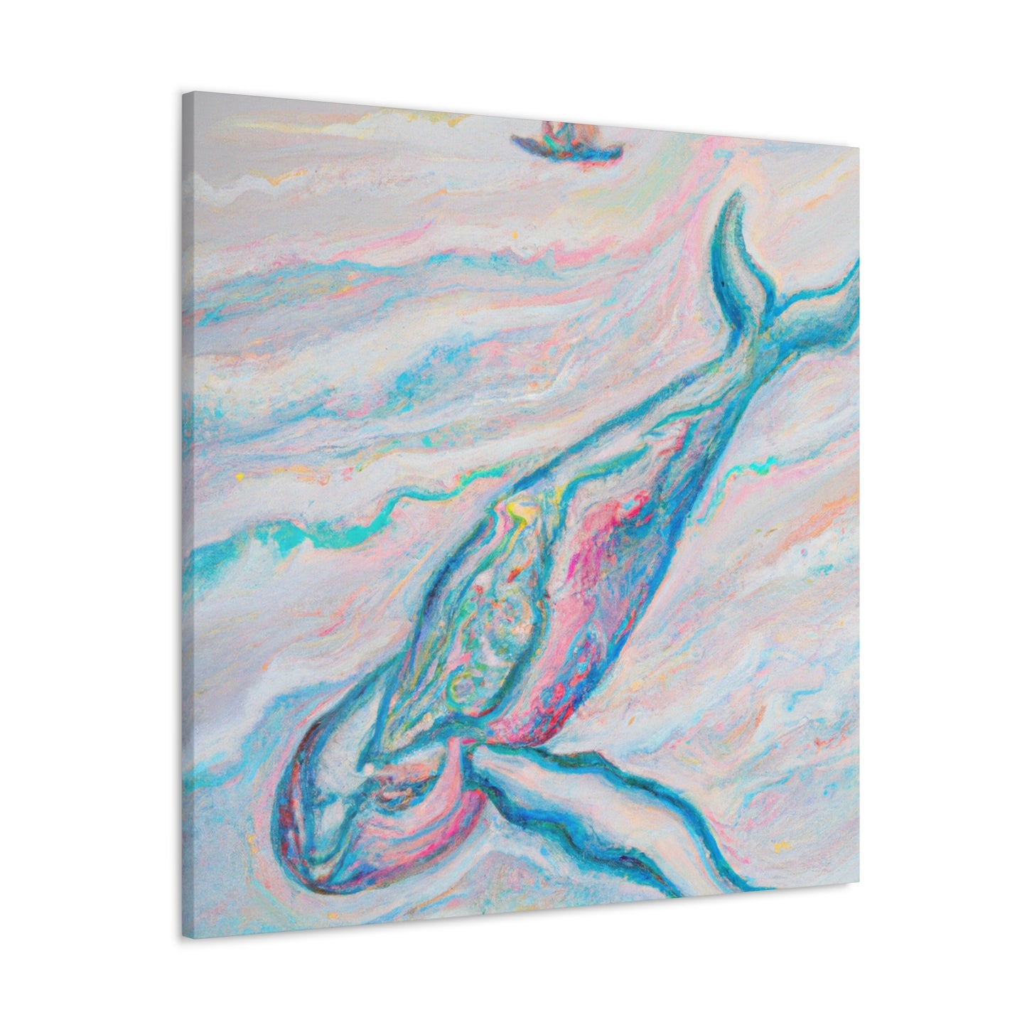 Whale In The Sky - Canvas