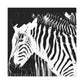 "Zebra Abstract Expressionism" - Canvas