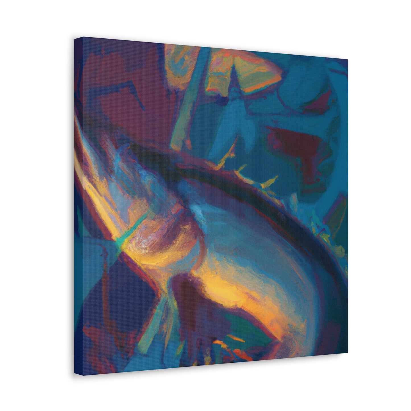 Pike Fish Surrealism - Canvas