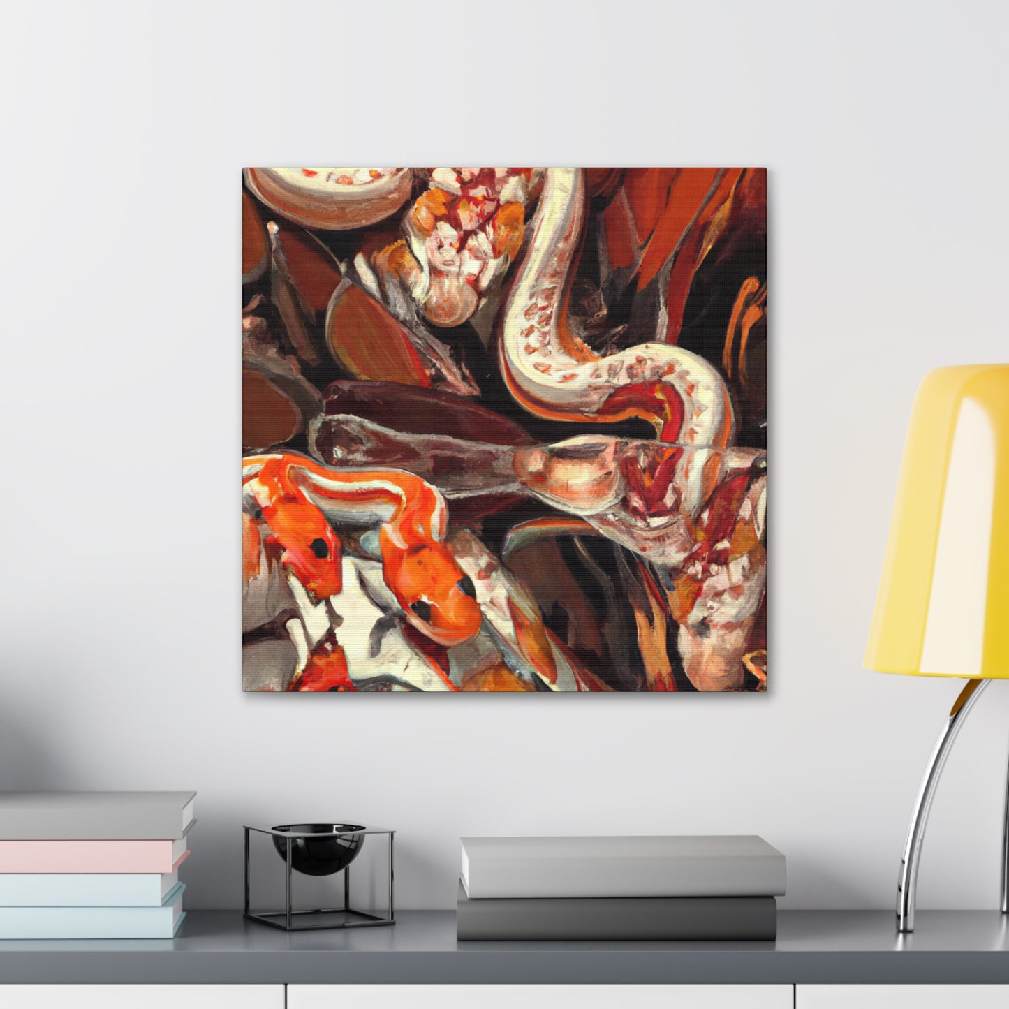 "Snake from Surrealism" - Canvas