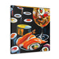 Sushi Through Tradition - Canvas